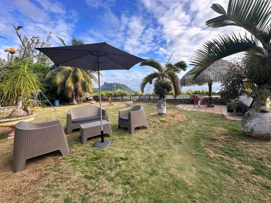 Meri Lodge Huahine فار المظهر الخارجي الصورة