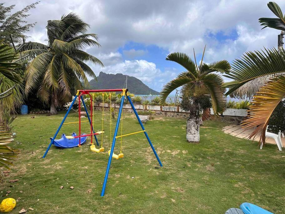 Meri Lodge Huahine فار المظهر الخارجي الصورة
