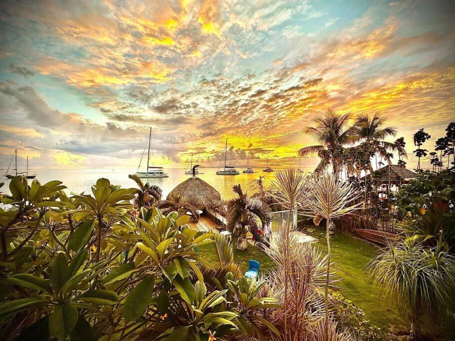 Meri Lodge Huahine فار المظهر الخارجي الصورة