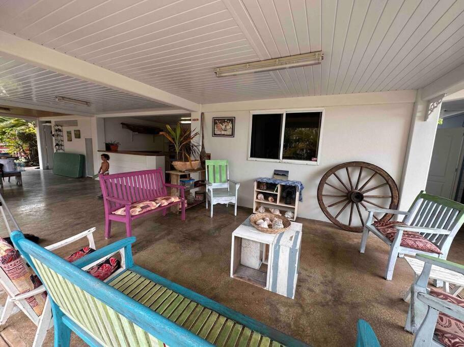 Meri Lodge Huahine فار المظهر الخارجي الصورة