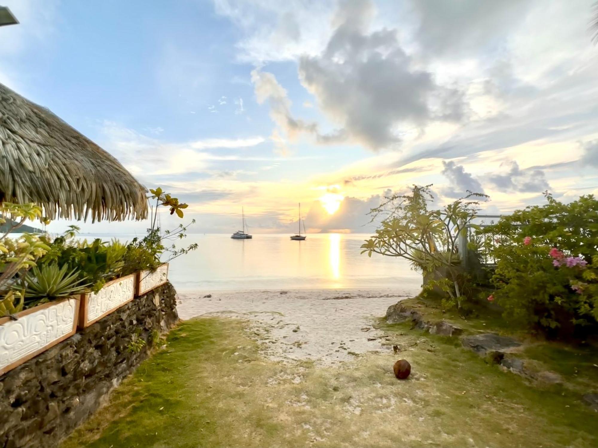 Meri Lodge Huahine فار المظهر الخارجي الصورة